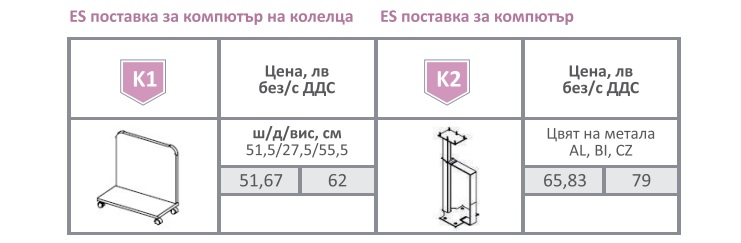 Easy Space поставка за компютър