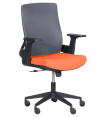 raboten-ofis-stol-carmen-7545-oranjev-siv