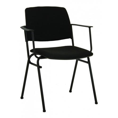 Посетителски стол ISIT ARM Black